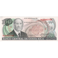 Billet, Costa Rica, 100 Colones, 1993, 1993-09-28, KM:261a, NEUF - Costa Rica