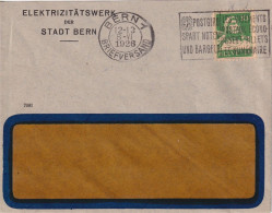 Motiv Brief  "Elektrizitätswerk Der Stadt Bern"        1926 - Lettres & Documents