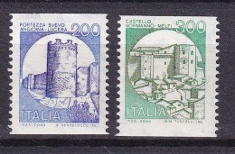 175 ITALIE 1981 - Y&T 1501/02 (rouleau) - Chateau - Neuf ** (MNH) Sans Charniere - 1981-90: Mint/hinged