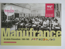 MANUFRANCE - SAINT ETIENNE (42/Loire) - Salle De Travail / Femmes - Carte Publicitaire C'était Manufrance - Altri & Non Classificati