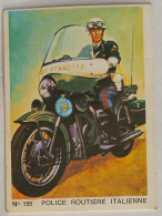 POLICE ITALIE - MOTO / Police Routière Italienne - Image Petit Format  - Other & Unclassified