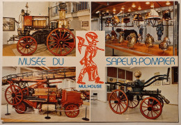 SAPEUR POMPIER - Pompe à Vapeur / Casques - Autopompe Porteur échelle - Musée De Mulhouse - Pompieri