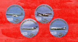 Ecuador **- 2013 - TAME  AIRLINES La AERO Linea Del ECUADOR. 4 VALORI. MNH ** SENZA GOMMA - Ecuador