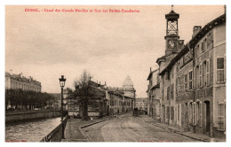 Epinal - Canal Des Grands-Moulins Et Rue Des Petites-Boucheries - Epinal