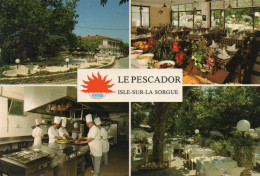 CPM - P - VAUCLUSE - ISLE SUR LA SORGUE - HOTEL RESTAURANT LE PESCADOR - LE PARTAGE DES EAUX - L'Isle Sur Sorgue