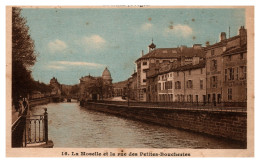 Epinal - La Moselle Et La Rue Des Petites-Boucheries - Epinal