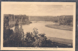 CPA  VERDUN SUR GARONNE  Vue Plongeante Sur La Garonne - Verdun Sur Garonne