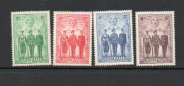 AUSTRALIA - 1940 - IMPERIAL FORCES SET OF 4 , MINT HINGED PREVIOUSLY -VERY FINE  , SG £57 - Ongebruikt