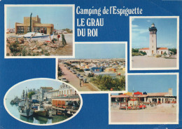 CPM - P - GARD - LE GRAU DU ROI - CAMPING DE L'ESPIGUETTE - Le Grau-du-Roi