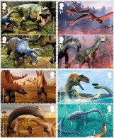 GROSSBRITANNIEN GRANDE BRETAGNE GB 2024 THE AGE OF THE DINOSAURS SET 8V MNH SG 5137-44 - Nuevos