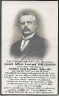 Doodsprentje Van 'Joseph Alfons Leonard Willemsen' - Religion &  Esoterik