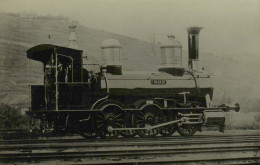 Reproduction - Bergisch-Märkische Bahn - Lokomotive "Wald" - Esslingen 1864/67 - Eisenbahnen