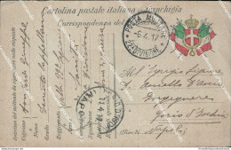 Bm480 Cartolina In Franchigia Posta Militare 22 Divisione Per Forio D'ischia - Franchigia