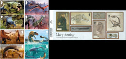 GROSSBRITANNIEN GRANDE BRETAGNE GB 2024 THE AGE OF THE DINOSAURS+ M/S THE AGE OF THE DINOSAURS MNH SG 5137-44+MS5145-48 - Nuevos