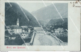 Cm262 Cartolina Grus Aus Pontafel 1901 Provincia Di Udine Friuli - Udine