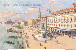 As749 Cartolina Venezia Citta' Savoia Hotel E Princesse Holanda Veneto - Venezia (Venice)