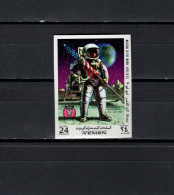 Yemen Kingdom 1969 Space, Apollo 11 Stamp Imperf. MNH - Asia