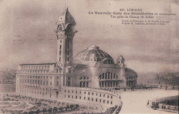 LIMOGES La Nouvelle Gare Des Bénédictains En Construction (1925) - Limoges