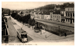 Epinal - Le Quai Des Bons-Enfants (vue 1, Tramway) - Epinal