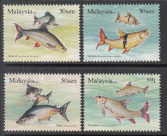 2006 Malaysia Fish Complete Set Of 4 MNH - Malesia (1964-...)