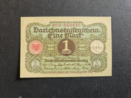 1 Mark Banknote 1920 MINT Condition - 1 Mark