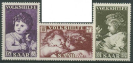 Saarland 1953 Volkshilfe: Gemälde 344/46 Postfrisch - Ungebraucht