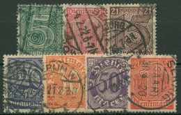 Deutsches Reich Dienstmarken 1920 Für Preußen Abl.-ziffer 21, D 16/22 Gestempelt - Officials