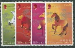 Hongkong 2002 Chinesisches Neujahr Jahr Des Pferdes 1010/13 A Postfrisch - Nuevos