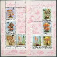 Korea (Nord) 1993 Pilze: Schopftintling, Shiitake 3393/98 K Postfrisch (C74809) - Corea Del Nord