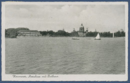 Hannover Maschsee Und Neues Rathaus, Gelaufen 1941 (AK2203) - Hannover