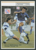 Ghana 1993 Fußball-WM In Den USA Spieler Italiens Block 235 Postfrisch (C28022) - Ghana (1957-...)