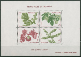 Monaco 1983 Vier Jahreszeiten Feigenbaum Block 24 Postfrisch (C91389) - Blocks & Sheetlets