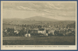 Bad Soden Am Taunus Fay's Mineralpastillen, Gelaufen 1931 (AK2212) - Bad Soden