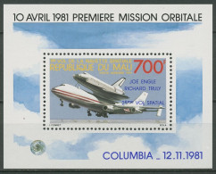 Mali 1981 2. Start Der Raumfähre Columbia Boeing 747 Block 19 Postfrisch (C28852) - Mali (1959-...)