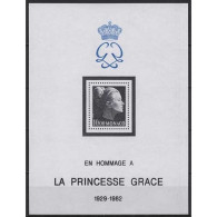 Monaco 1983 Fürstin Gracia Patricia Block 22 Postfrisch (C91392) - Blocks & Sheetlets