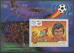 Guinea-Bissau 1981 Fußball-WM In Spanien Juanito Block 180 A Postfrisch (C28830) - Guinea-Bissau