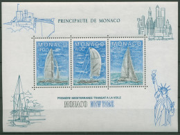 Monaco 1985 Transatlantische Segelregatta Block 30 Postfrisch (C91377) - Bloques