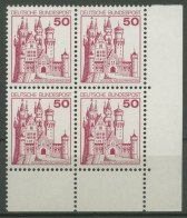 Bund 1977 Burgen & Schlösser 4er-Block Ecke Unten Rechts 916 Postfrisch - Unused Stamps