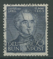 Bund 1953 150. Geb. Von Justus Von Liebig 166 Gestempelt, Zahnfehler (R19509) - Gebraucht