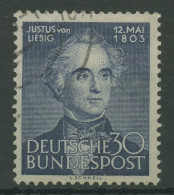 Bund 1953 150. Geb. Von Justus Von Liebig 166 Gestempelt (R19508) - Usati