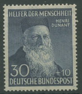 Bund 1952 Wohlfahrt: Henri Dunant 159 Mit Falz, Haftstellen (R19485) - Neufs