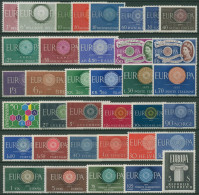 EUROPA CEPT Jahrgang 1960 Postfrisch Komplett (20 Länder) (SG97662) - Annate Complete
