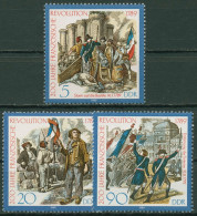 DDR 1989 Französische Revolution 3258/60 Postfrisch - Neufs