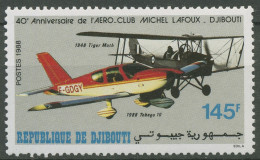 Dschibuti 1988 40 Jahre AERO-Club Michel Lafoux, Flugzeuge 514 Postfrisch - Yibuti (1977-...)