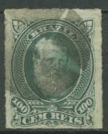Brasilien 1878 Kaiser Pedro II. 42 Gestempelt - Usados