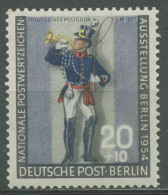 Berlin 1954 Nationale Postwertzeichen-Ausstellung, Postillion 120 A Postfrisch - Nuevos