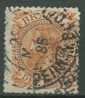 Brasilien 1884 Kaiser Pedro II. 56 Gestempelt - Usados