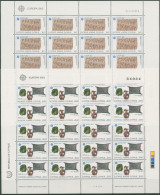 Zypern 1983 Europa CEPT Große Werke 582/83 Bogen Postfrisch (SG97794) - Unused Stamps