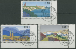 Bund 1993 Rügen Harz Rhön Formnummer 1684/86 Ecke 4 Mit TOP-Stempel (E2158) - Used Stamps