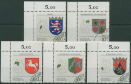 Bund 1993 Wappen Der Bundesländer 1660/64 Ecke 1 Gestempelt (E2112) - Oblitérés